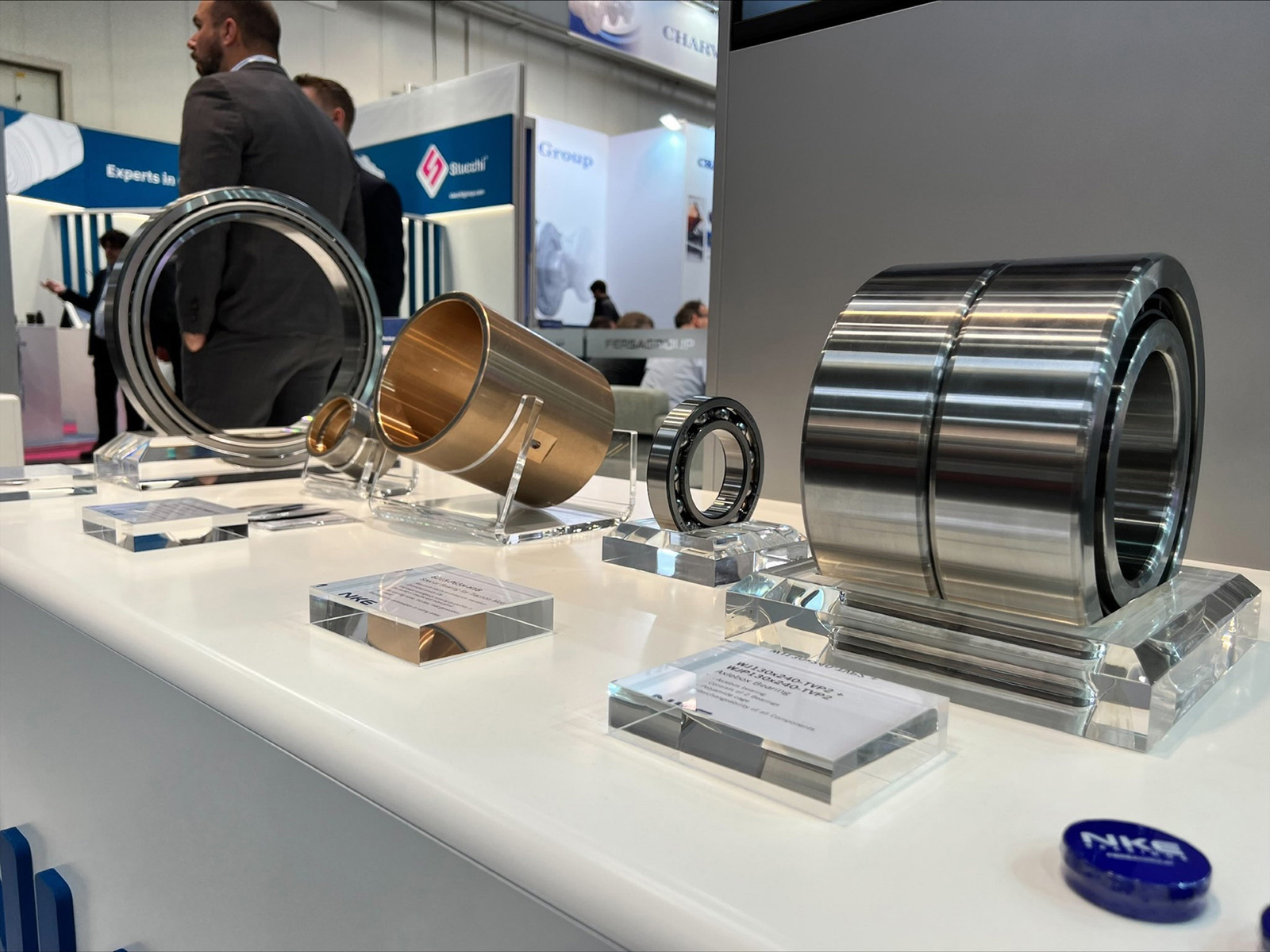 Various bearings for railway applications at the Hannover Messe 2023