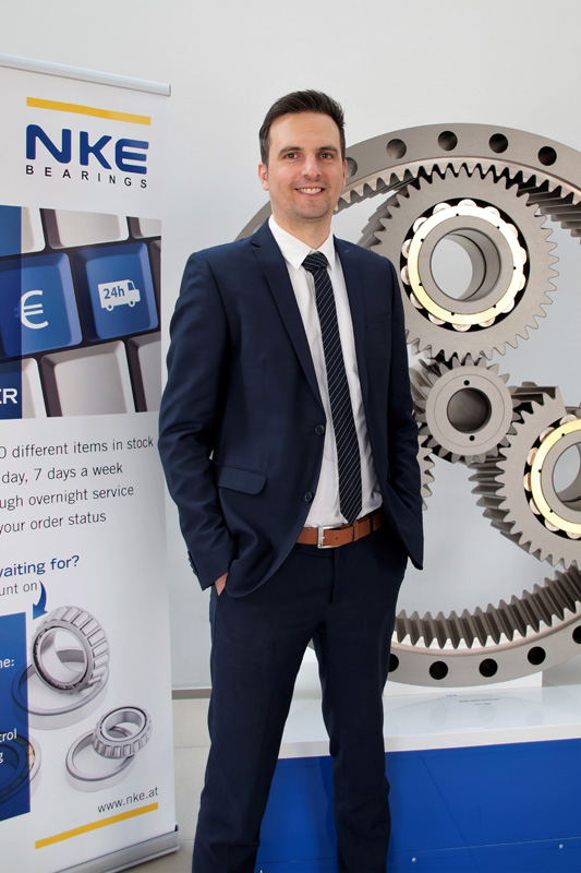Stefan Weidmann, Sales Director for NKE in Steyr <i>(Image source: NKE)</i>