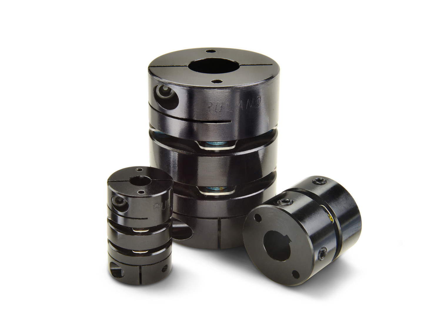 Disc couplings from Ruland in single and double disc styles and in clamp screw and set screw designs